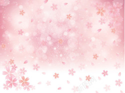 粉色浪漫小碎花展示区素材