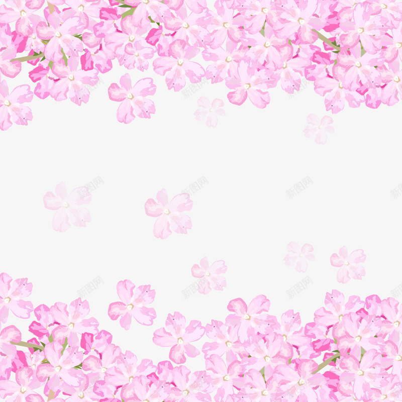 樱花瓣png免抠素材_88icon https://88icon.com 手绘 春天 粉色 鲜花