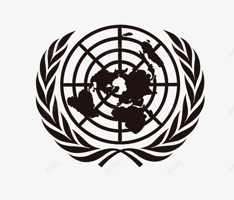 联合国标志png免抠素材_88icon https://88icon.com UN 会徽 矢量标志 联合国标志