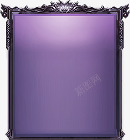 创意合成紫色渐变光效边框游戏png免抠素材_88icon https://88icon.com 创意 合成 渐变 游戏 紫色 边框