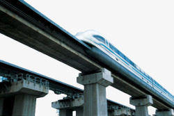 都市列车高架桥素材