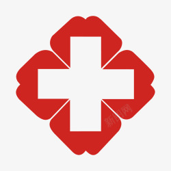 十字架标志红色十字医疗logo标志矢量图图标高清图片