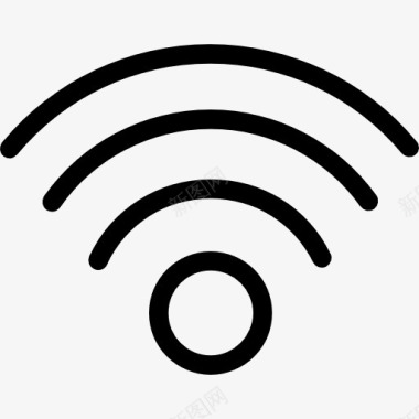 无线连接网络信号图标图标