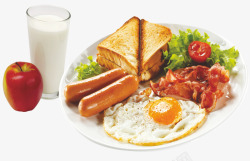 营养早餐鸡蛋营养早餐高清图片