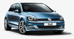 蓝色Volkswagen座驾素材