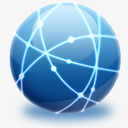 网络摄像头互联网网络球形图标集图标