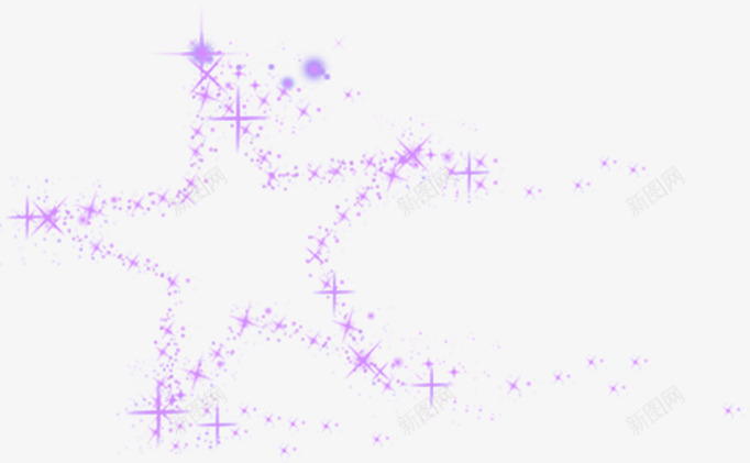 创意合成紫色的星光五角星png免抠素材_88icon https://88icon.com 五角星 创意 合成 星光 紫色