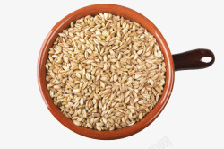 小麦高粱碗里面的粮食高清图片