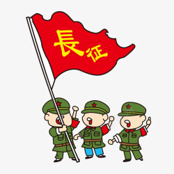 中国军人卡通人物高清图片