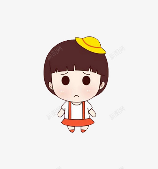 卡通可爱心情差愁眉苦脸png免抠素材_88icon https://88icon.com 卡通 可爱 小女孩 心情差 愁眉苦脸 难过卡通可爱心情差愁眉苦脸