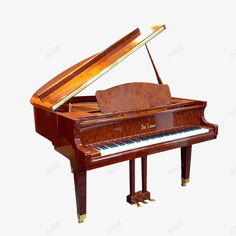德洛伊三角钢琴png免抠素材_88icon https://88icon.com 成人钢琴 演奏三角钢琴 艺术钢琴 高端钢琴