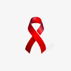 艾滋病宣传爱心红丝带高清图片
