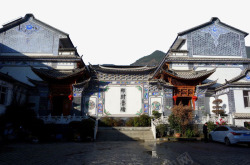 白族建筑五素材