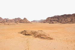 磅礴沙漠干旱土地前景配图高清图片