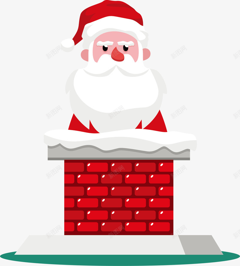 爬烟囱圣诞老人png免抠素材_88icon https://88icon.com merryChristma merryChristmas 圣诞老人 圣诞节 爬烟囱 矢量png 红色烟囱