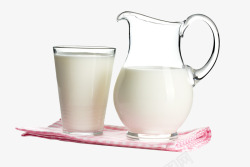 牛奶玻璃瓶子玻璃奶瓶高清图片
