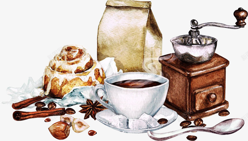 复古水彩巧克力下午茶png免抠素材_88icon https://88icon.com 冷饮 创意 卡通 咖啡 图案 复古 奶茶 巧克力 手绘 水彩 绘画 设计 饮料