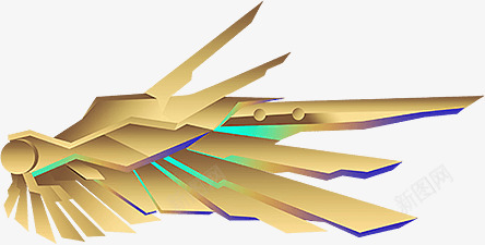 卡通金属翅膀游戏png免抠素材_88icon https://88icon.com 卡通 游戏 翅膀 金属