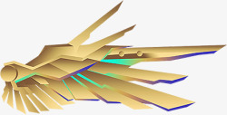 金属翅膀卡通金属翅膀游戏高清图片