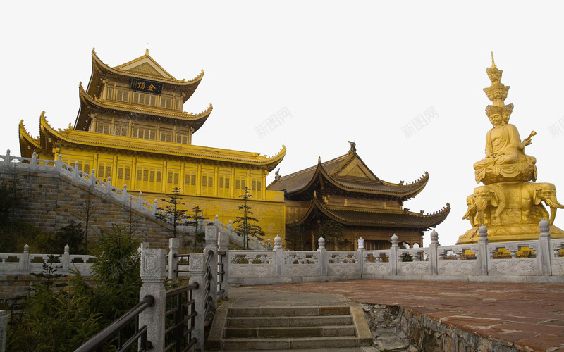 著名峨眉山金顶png免抠素材_88icon https://88icon.com 峨眉山 旅游景区 著名峨眉山金顶 著名景点