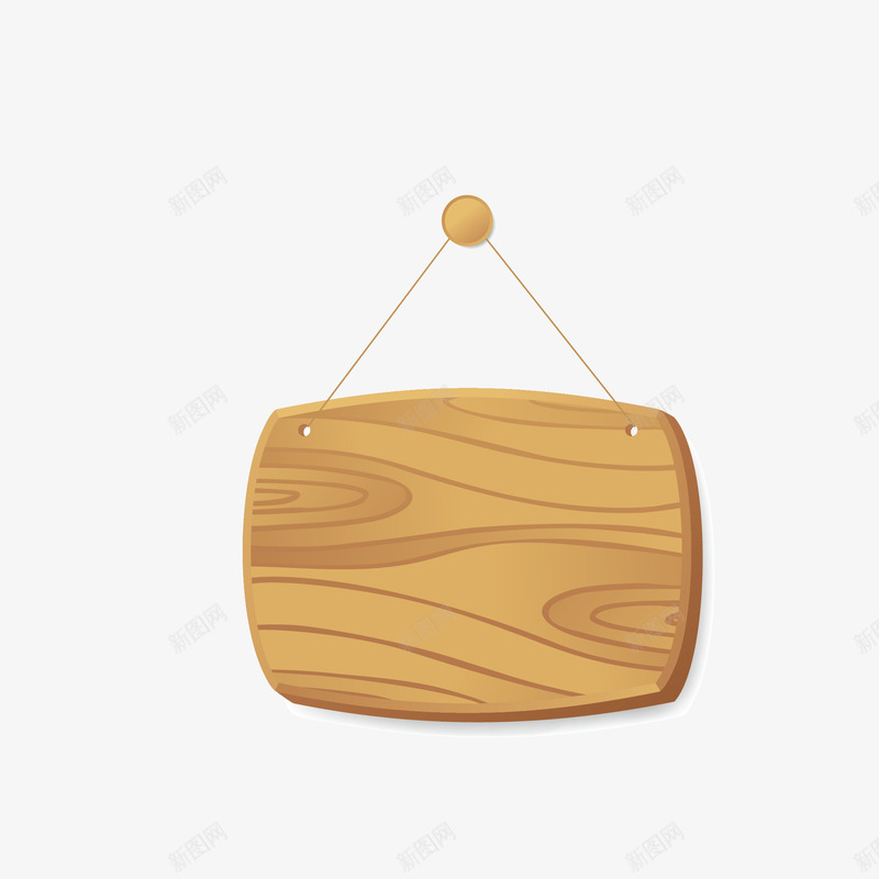 木头吊牌png免抠素材_88icon https://88icon.com 吊牌 指向板 指向牌 木板 木质