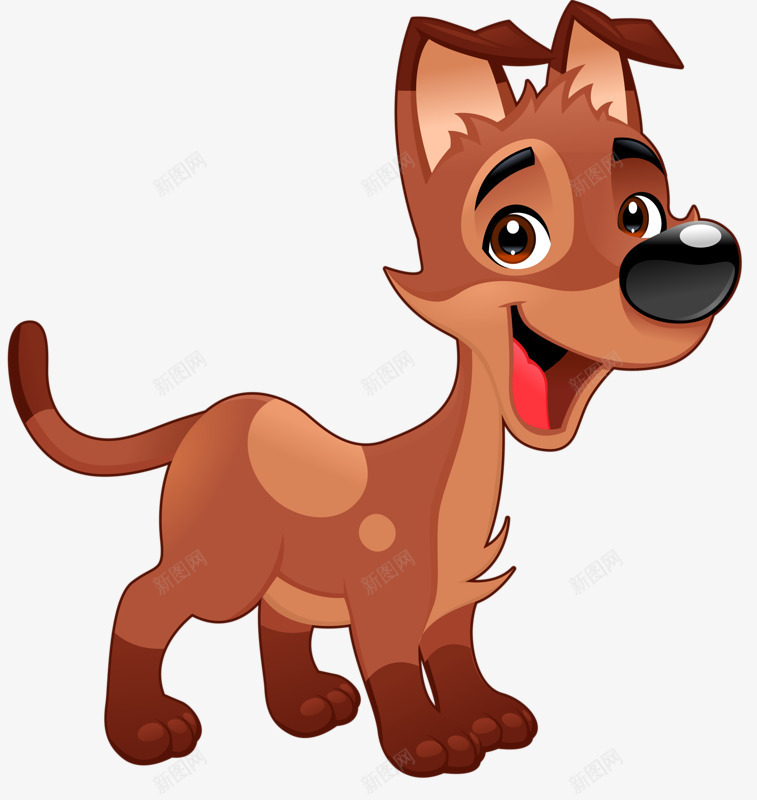 狗png免抠素材_88icon https://88icon.com 可爱狗 嗨皮狗 小狗 流浪狗