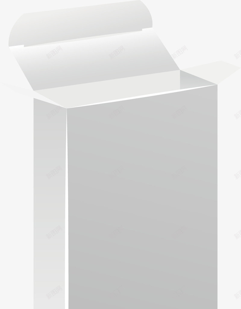 包装盒矢量图ai免抠素材_88icon https://88icon.com CD盒 包装盒 包装素材 效果图模板 牛奶盒 空白包装 鞋盒 矢量图