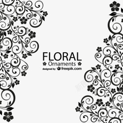 欧式古典线条花纹免费下素材