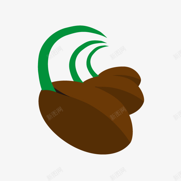 发芽的种子矢量图ai免抠素材_88icon https://88icon.com png下载 png图库 免费png 农作物种子 发芽 生命孕育 生命成长 矢量png 矢量发芽种子 矢量图 种子发芽 长大