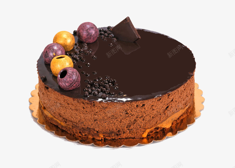 巧克力慕斯蛋糕png免抠素材_88icon https://88icon.com 巧克力 慕斯 点心 蛋糕