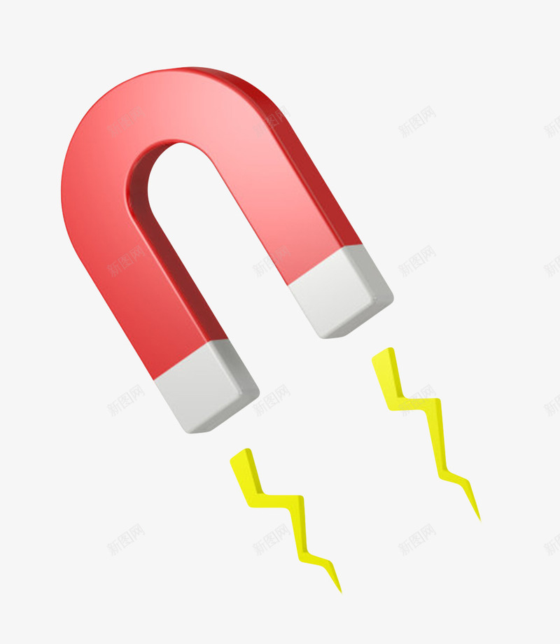 红色天然磁石有强烈磁场标志的upng免抠素材_88icon https://88icon.com U型磁铁 u型吸铁石 吸引 吸引力 吸铁石 排斥力 电磁学 磁力 磁场 磁性 红色天然磁石有强烈磁场标志的u型吸铁石卡通免费下载 黄色闪电
