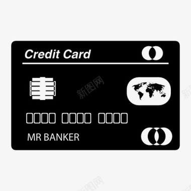 信用卡宣传册credit60图标图标
