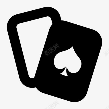 会员节扑克牌会员权益矢量图图标图标