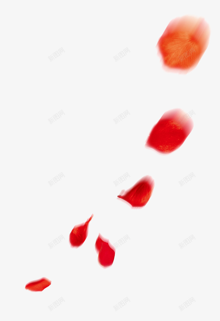 红色漂浮花瓣png免抠素材_88icon https://88icon.com 散花 漂浮花瓣 红色花瓣 背景装饰 鲜花