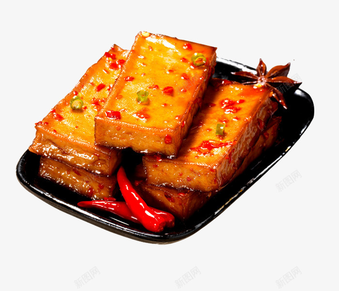 香辣卤豆腐干摄影png免抠素材_88icon https://88icon.com 产品实物 休闲年货零食 卤豆腐 武冈特产卤豆干 豆腐 豆腐干 香辣卤豆腐干摄影