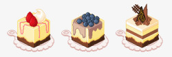 卡通甜品素材