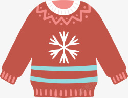 温暖毛衣冬季红色毛线衣服高清图片