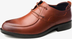 棕色男鞋春季电商素材