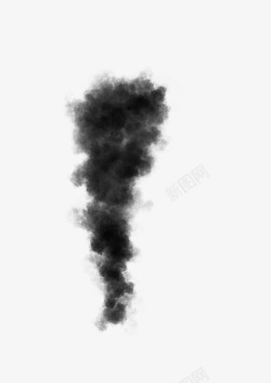 雾气烟雾云朵蒸汽黑烟素材