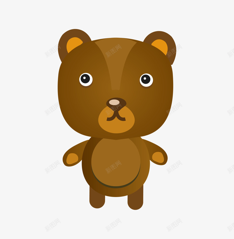 棕色卡通小熊玩具png免抠素材_88icon https://88icon.com 动物 卡通小熊 小熊 手绘小熊 棕色小熊 玩具