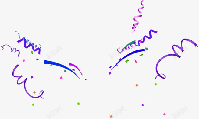 紫色手绘促销装饰丝带png免抠素材_88icon https://88icon.com 丝带 促销 紫色 装饰
