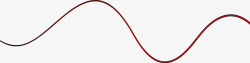 线条交错红色波动曲线高清图片