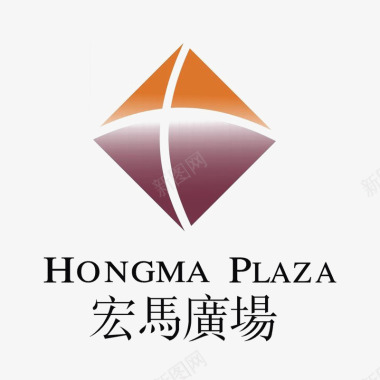 logo宏马广场图标图标