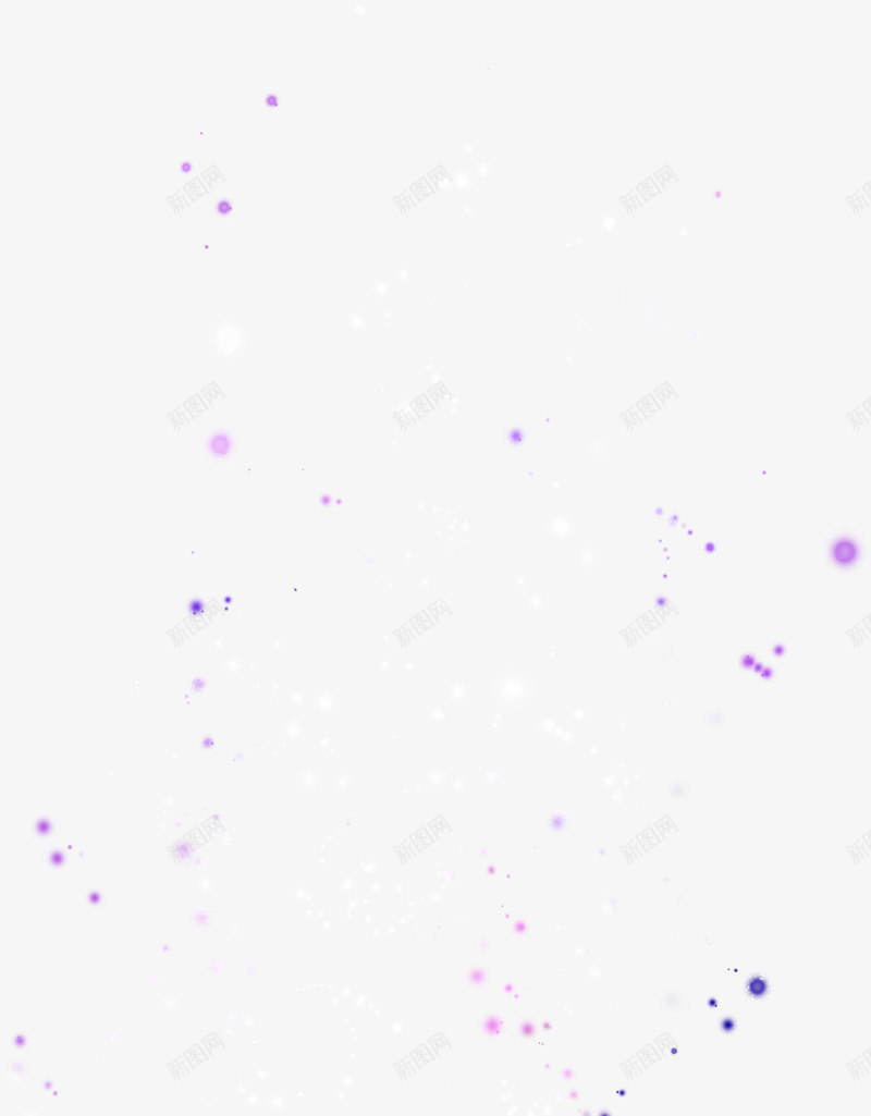 紫色手绘漂浮装饰星光png免抠素材_88icon https://88icon.com 星光 星光点点 漂浮 紫色 装饰