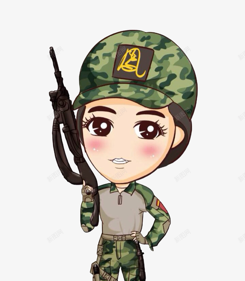 特种兵女兵机枪防弹衣png免抠素材_88icon https://88icon.com png 女兵 机枪 特种兵 绿色 防弹衣