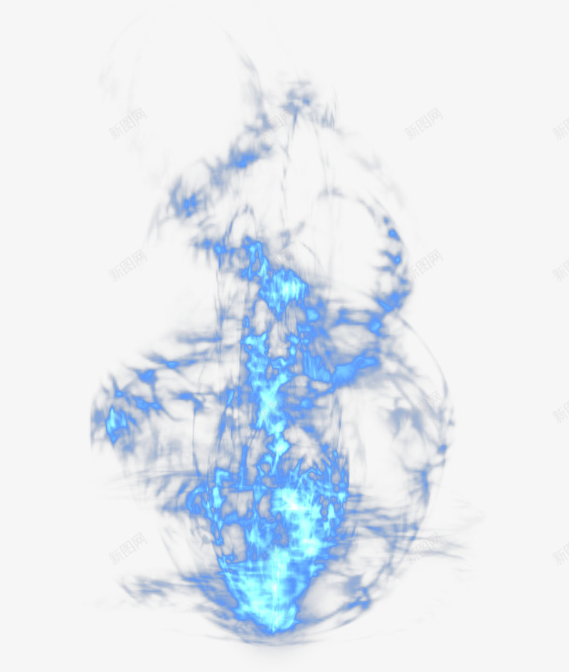 蓝色火焰动态光效png免抠素材_88icon https://88icon.com 光效 分块 动态光效 动效PNG图片 火焰 蓝色