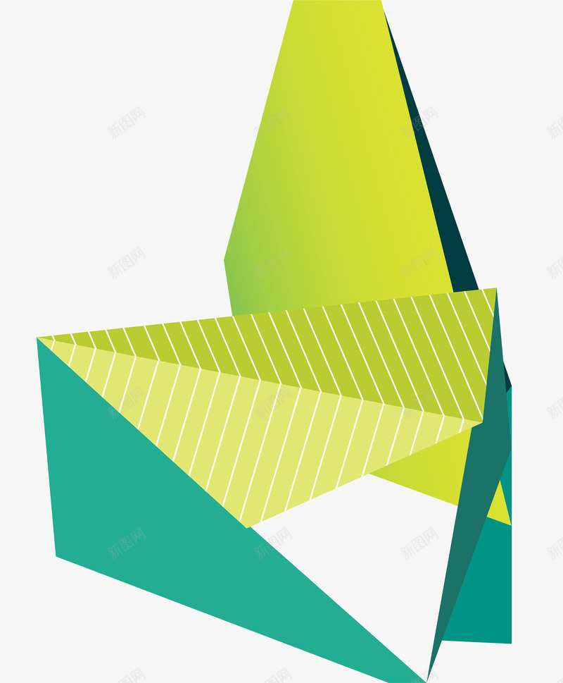 绿色简约几何png免抠素材_88icon https://88icon.com 免抠PNG 几何 图案 简约 绿色 背景 花纹 边框纹理