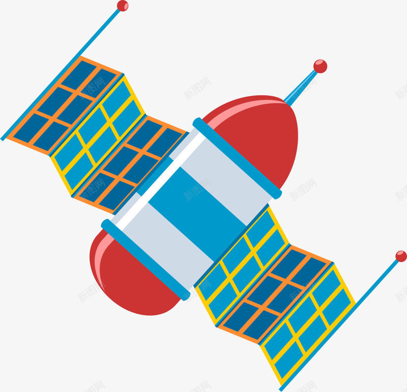 世界航天日白色卡通卫星png免抠素材_88icon https://88icon.com 世界航天日 卡通卫星 太空卫星 白色卫星 蓝色挡板 飞行器