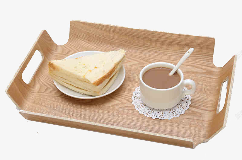 餐具托盘png免抠素材_88icon https://88icon.com 产品实物 咖啡 托盘 木制 简约 蛋糕 餐具