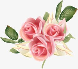 玫瑰花免抠素材手绘玫瑰花高清图片